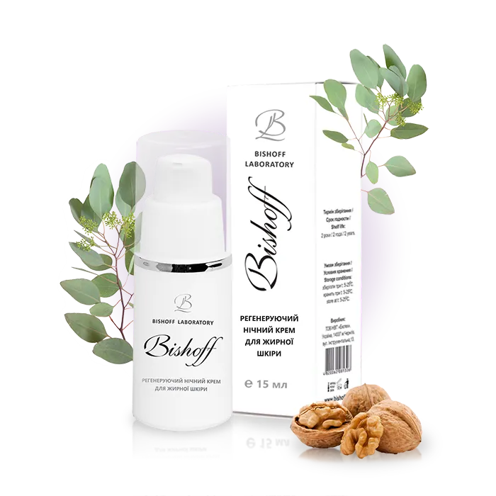 Oily Skin Regenerating Night Cream | Bishoff