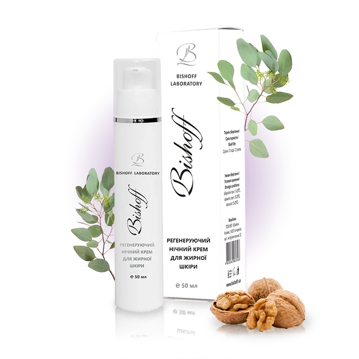 Oily Skin Regenerating Night Cream | Bishoff
